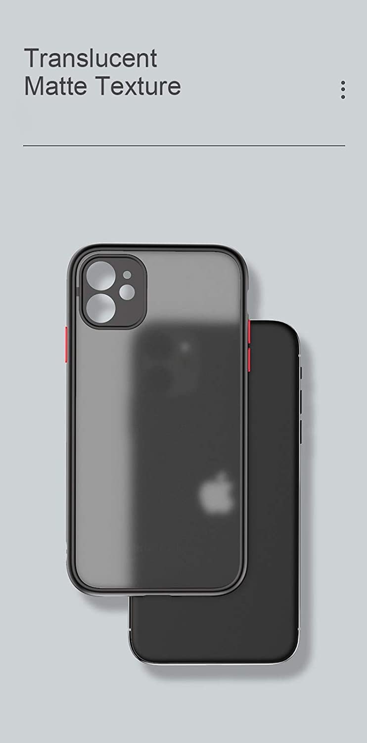 Gorilla Gadgets Slim Fit for iPhone 11 Pro Case, Translucent Matte Case with Soft Edges, Shockproof Protective Case Cover