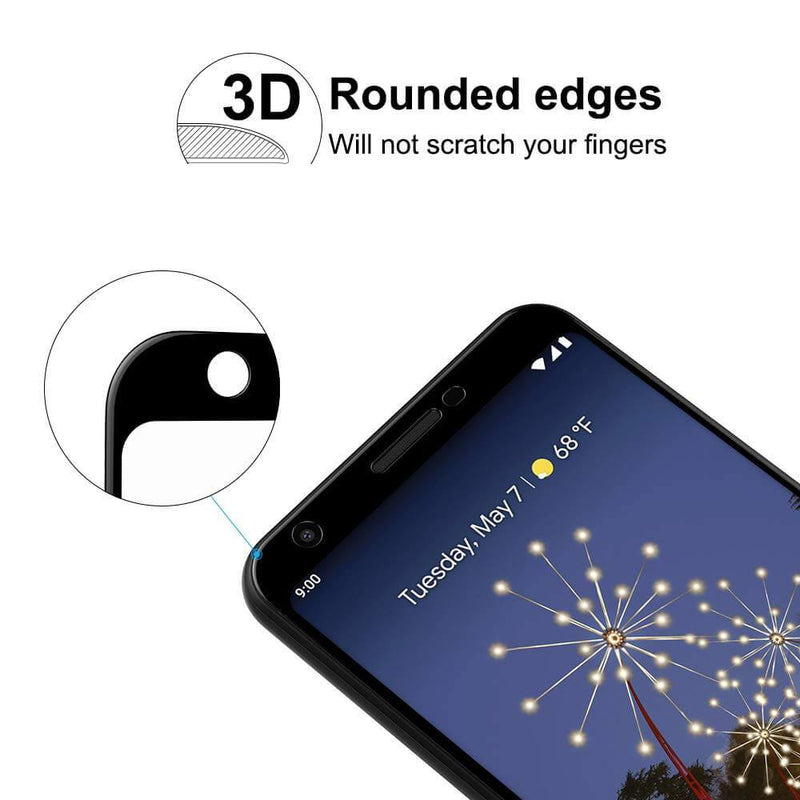 2 Pack Google Pixel 3a XL Tempered Glass Screen Protector - Gorilla Gadgets