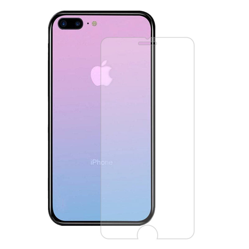 iPhone 7+ /8+ Case - Color Gradient Tempered Glass Back