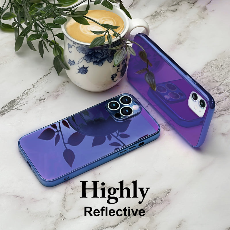 iPhone 13 Pro Max Case - Colored Reflective Mirror