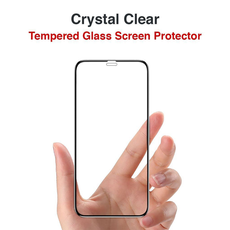 2-Pack iPhone Xs / X Full Coverage Tempered Glass Screen Protector (Clear) - Gorilla Gadgets
