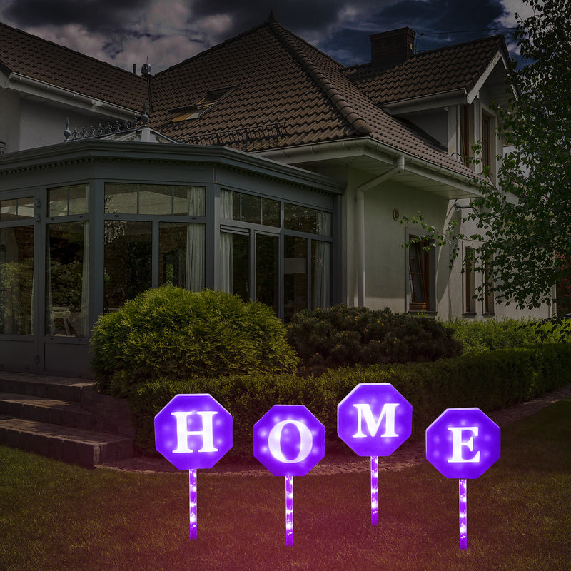 Home Signage Outdoor Solar Lights